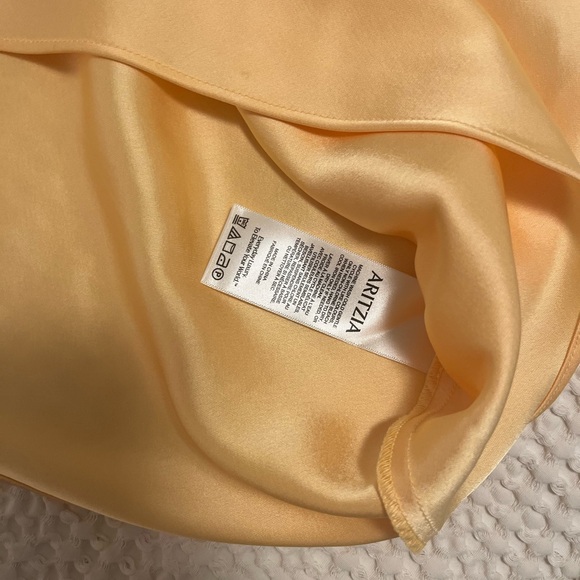 Wilfred Strapless Yellow Dress - Wilfred M Butter Yellow - Picture 4 of 5